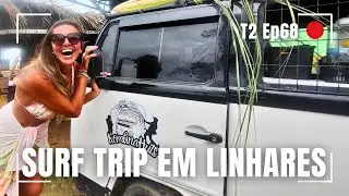 T2 Ep68 Surf Trip de Kombi em Povoação Linhares Triple Cora #kombihome