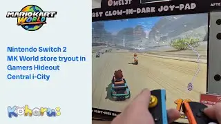 Mario Kart World | Knockout Tour | Nintendo Switch 2 store tryout in Gamers Hideout Central i-City