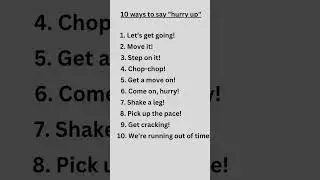 10 Fun Ways to Say 