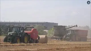 JD - 9780 CTS | 3 6R & 1 6M - Agrifutura Group - Wheat harvest & straw baling 2024