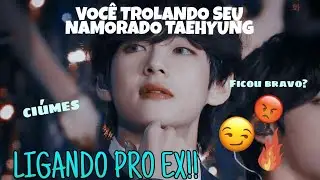 Trollando meu namorado Taehyung (Imagine BTS) S\N Vlog #1
