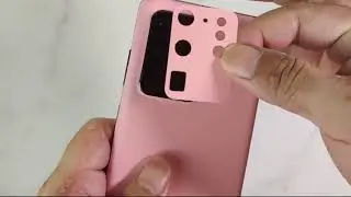Applying Back Skin - Samsung S20 Ultra