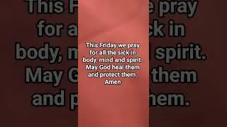#fridayprayer #prayerdevotional #morningblessing #anewday #sick #health #prayerforhealing #frbyron