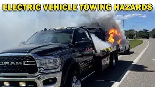How to Tow Damaged Electric Vehicles - Hazards & Best Practices for Firefighters/Tow Operators