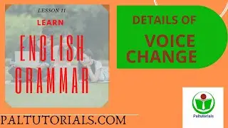 VOICE CHANGE I ENGLISH GRAMMAR I BEGINNER TO ADVANCE