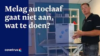 Melag autoclaaf gaat niet meer aan, wat kun je doen?