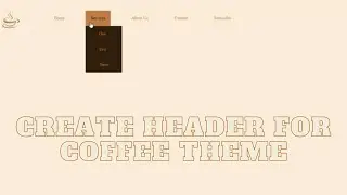 How to create Header with HTML and CSS Tutorial