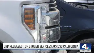 CHP shares which vehicles are more prone to car theft