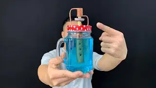 Endless Free Energy! I Made My Own Mini Heating Stove At Home! Simple | Easy To Make
