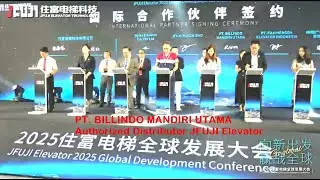 Authorized Distributor JFUJI Elevator | Indonesia Partnership Announcement