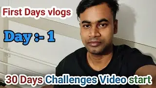 30 Days Challenges video start | first Day vlogs | nepali students in Japan