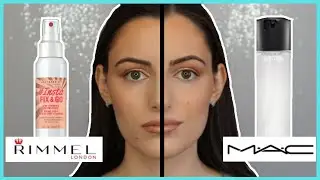 RIMMEL INSTA FIX&GO VS MAC FIX PLUS (DUPE ALERT)