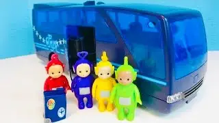 TELETUBBIES Circus Trip Blue Bus Ride!
