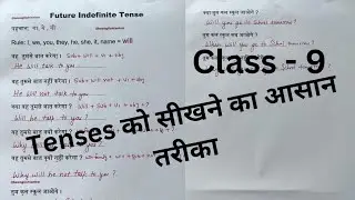 Tenses / Future Indefinite Tense / शुरुआत से इंग्लिश पढ़ना कैसे सीखें @Beenglishtanker906
