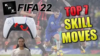 🔴TOP 7 SKILL MOVES DO FIFA 22⚽️TUTORIAL MELHORES DRIBLES⚽️MELHORE SEU JOGO