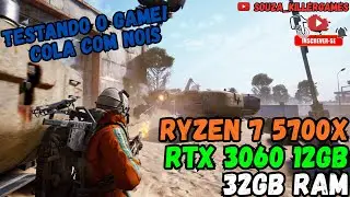 RYZEN 7 5700X + B550M TUF GAMING PLUS +  RTX3060 + 32GB RAM. ARC RAIDERS AGAIN lIVE NOITE TODA