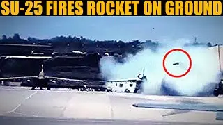 2020 Chadian Su-25 Frogfoot Rocket Ground Fire Incident | DCS WORLD