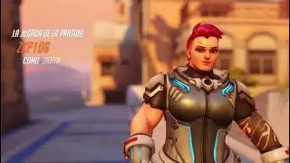 Jugadas de la partida (tanques zarya, ramatra, orisa, doom y reinhardt), una mei de colada.