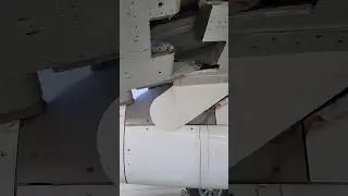 Boeing 737 flap retraction. #aviation #boeing #flight