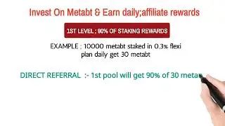 EARN UNLIMITED METABT DAILY