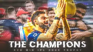 Nee Singam Dhan ft • RCB • IPL 2K25 • Champions 🥹❤️ • Virat Kohli 👑 • ||@269Signing_Off ||