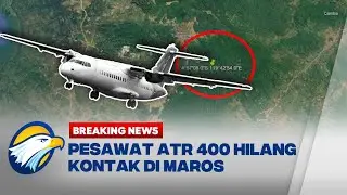 BREAKING NEWS - Pesawat ATR 400 Rute Jogja-Makassar Hilang Kontak di Maros