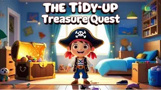 The Tidy-Up Treasure Quest 🏴&zwj;☠️✨ | A Fun Cleaning Poem for Kids | CleanUp Poem for Kids