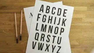 HOW TO START HAND LETTERING