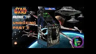Arcade1Up Star Wars ATARI Arcade Cabinet Unboxing And Review