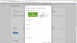 Registering an event