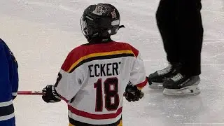 5 Y.O. #18 Jack Eckert  Hockey Phenom  Lights the Lamp twice!
