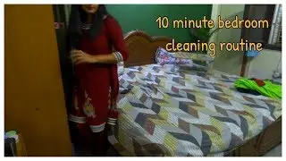 10 Minute Bedroom Cleaning Routine. Indian mom cleaning Routine.speedy Evening cleaning routine.