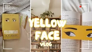 reading such an introspective and creepy book🔆 | Yellowface reading vlog