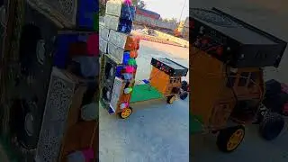 mini rc dj truck toachen #viraldj #djremix #djsarzensetupsong #dj #djsarzensetupsong #dance