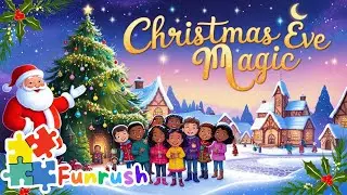 Christmas Eve Magic Song! 🎶🎅🎁 🎄| Funrush Nursery Rhymes & Kids Songs