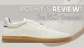 Rothy's Men Sneakers Review - Bone White Color