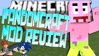 Minecraft : FandomCraft Mod Showcase - KINGDOM HEARTS, POKEMON, ZELDA, AND MORE!