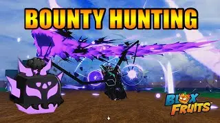 Try Hard With Purple Lightning Fruit Part 2 ( bounty hunt ) - Blox Fruits