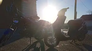 Забрал альфу! Затягивали цепь.