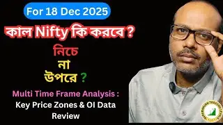 কাল Nifty কি করবে?  Multi Time Frame Analysis : Key Price Zones & OI Data Review
