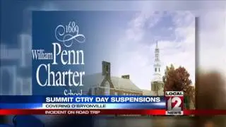 Summit Country Day suspensions from incident on%