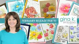 February Release Party!- Gina K. Designs