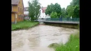 Hochwasser Katastrophe Starzel Hechingen