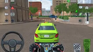 City Taxi Sim 3D - Realistic Car Driving Games Android iOS Gameplay #66