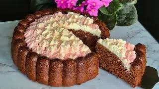 Сочный Шоколадный Торт с Заварным Кремом | Простой Домашний Рецепт