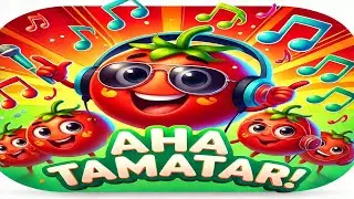 🔥🎶 Aha Tamatar! - Fun & Catchy Kids Song | Funny Tomato Dance 🍅😂 | Official Song Video