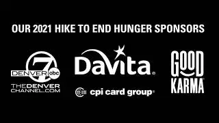 Meet our 2021 Hike to End Hunger Sponsors