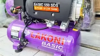 KOMPRESSOR LAKONI BASIC 750 MDO 25 LITER 1HP COMPRESSOR 1HP LAKONI BASIC