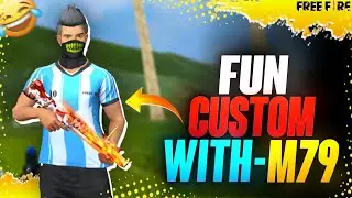 BEST FUNNY😂 CUSTOM CHALLENGE WITH M79🔥 GUN 