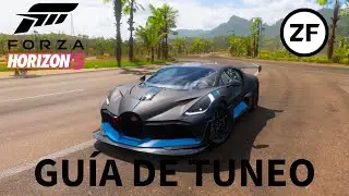 GU&Iacute;A DE TUNEO BUGATTI DIVO - FORZA HORIZON 5
